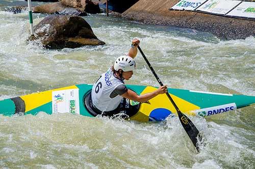 Ana Sátila faturou as duas modalidades femininas, K1 e C1 Feminino Sênior / Foto: Divulgação